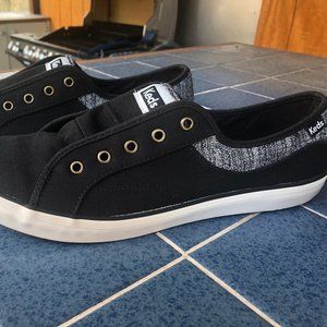 Women's Keds Sneakers Black and Gray size 9.5
